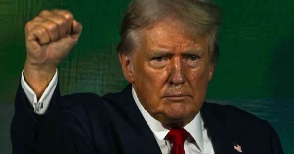 La Nación / Trump ataca a Harris: la acusa de ser antisemita y de estar a favor del aborto