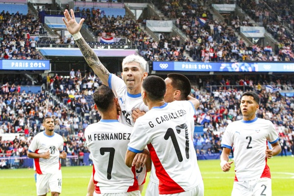 Primera victoria de Paraguay Sub 23 en los Juegos Olímpicos de París - trece