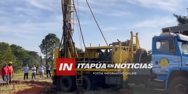 POBLADORES DE SANTA LIBRADA CELEBRAN EXCAVACIÓN DE POZO ARTESIANO - Itapúa Noticias