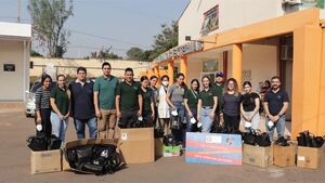 Jóvenes cooperativistas visitaron a los niños internados en el Hospital de Niños de Acosta Ñu