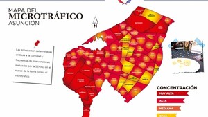 Catorce barrios de Asunción están atrapados por el microtráfico