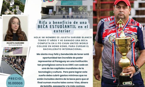 Esteña gana beca en Hong Kong y prepara rifa para poder viajar