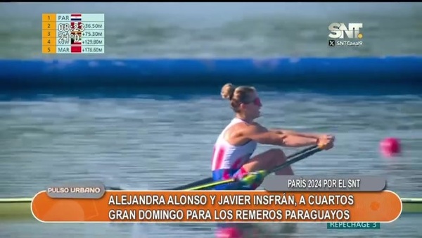 Gran jornada para los remeros paraguayos - SNT