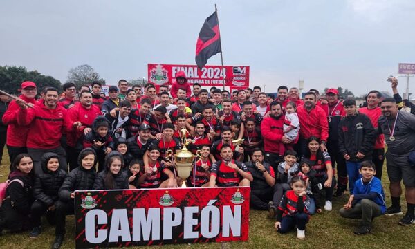 Minga Guazú es otra vez campeón de la Liga Minguera