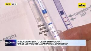 Video: el preocupante dato sobre diagnóstico de VIH en Paraguay - ABC Noticias - ABC Color
