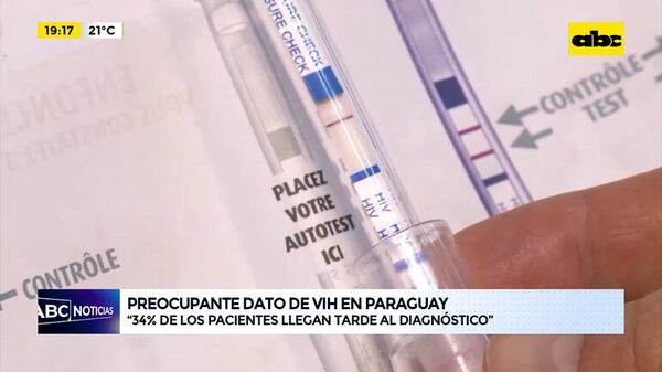 Video: el preocupante dato sobre diagnóstico de VIH en Paraguay - ABC Noticias - ABC Color