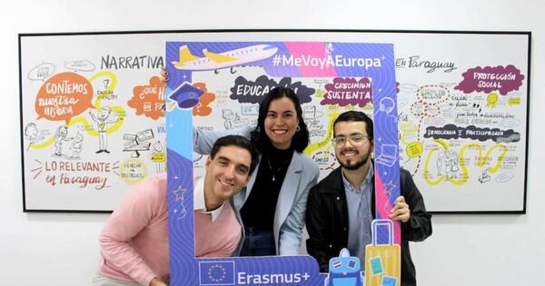 La Nación / Jóvenes paraguayos recibieron becas para estudiar en Europa