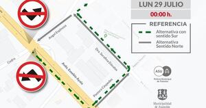 Diario HOY | Eliminado otro giro a la izquierda desde hoy en Asunción