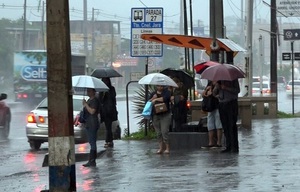Lunes fresco con posibles tormentas en Paraguay
