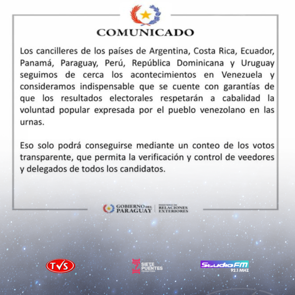 PAÍSES Y PRESIDENTES DE AMÉRICA EXPRESAN PREOCUPACIÓN POR ELECCIONES EN VENEZUELA - TVS