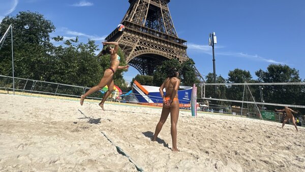 Paraguay compite hoy en vóley de playa