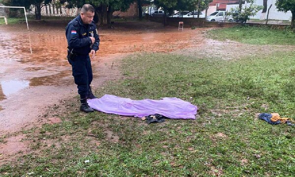 Hallaron cuerpo de un hombre en el predio de la Escuela 12 de Junio de Coronel Oviedo – Prensa 5