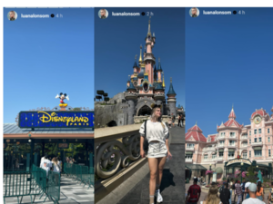 ¡Otro level! ¡Luana Alonso se pasea por Disney en París!