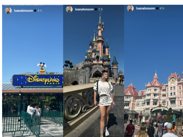 ¡Otro level! ¡Luana Alonso se pasea por Disney en París!