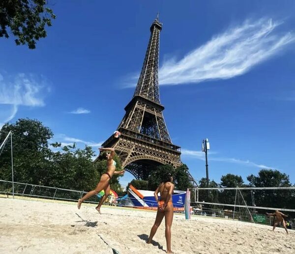 Paraguay no pudo ganar a Canadá en el vóley de playa en histórico debut