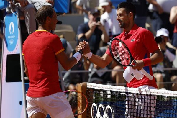 Novak Djokovic eliminó a Rafael Nadal en el tenis individual - Tenis - ABC Color