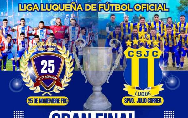 El torneo Centenario de la Liga Luqueña ya tiene a sus finalistas •
