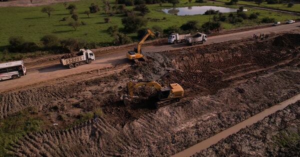 Diario HOY | Obras en la Ruta PY12 emplea a 400 personas con proyección de alcanzar 750