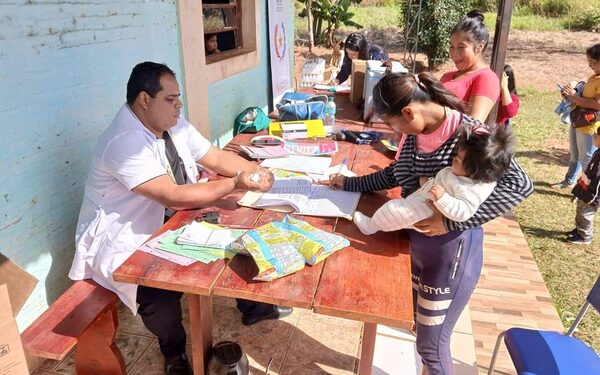 Exitosa jornada de atención extramural en la comunidad indígena jukyry
