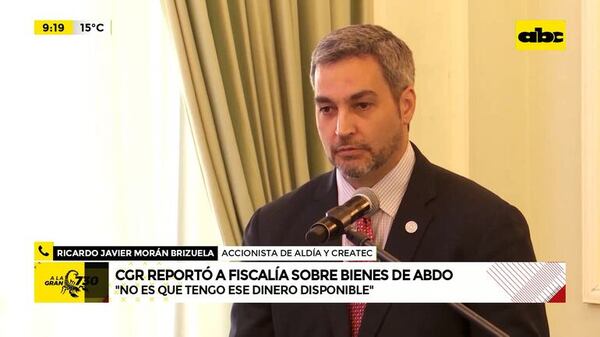 Socio de Abdo Benítez justifica exponencial crecimiento de empresas - ABC Noticias - ABC Color