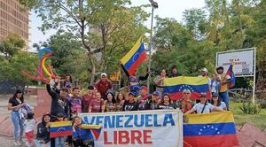 La comunidad de venezolanos en Py, lamenta no haber podido acceder al voto en nuestro país - Megacadena - Diario Digital