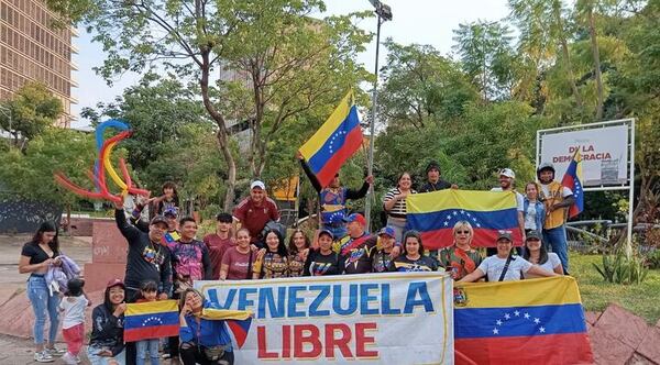 La comunidad de venezolanos en Py, lamenta no haber podido acceder al voto en nuestro país - Megacadena - Diario Digital