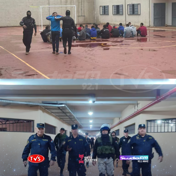 AMOTINAMIENTO DE LA REDUCIDA POBLACIÓN DEL NUEVO CENTRO DE REINSERCIÓN DE MINGA GUAZÚ - TVS