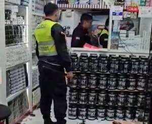 Detenido cuando intentaba hurtar suplementos deportivos por valor de unos G. 200 millones - ABC en el Este - ABC Color