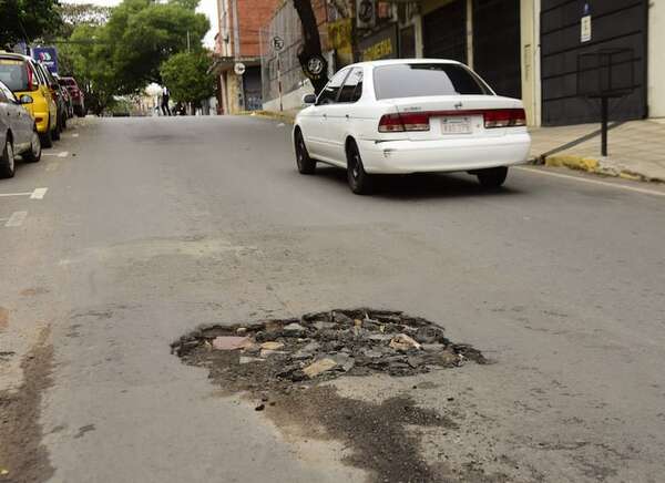 Nenecho presupuesta millones para vialidad, pero calles están desastrosas - Nacionales - ABC Color