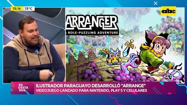 Ilustrador paraguayo desarrolló “Arrange”: videojuego lanzado para Nintendo, Play 5 y celulares - Ensiestados - ABC Color