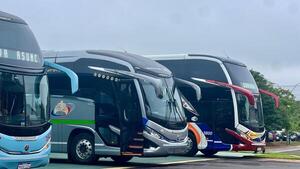 Empresarios incorporan 22 nuevos buses 0 km de media y larga distancia