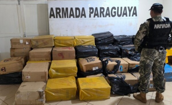 Trasladaron a CDE cigarrillos incautados en el Lago Itaipú