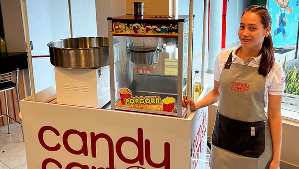 Entra por los ojos: Candy Cart ofrece gastronomía y shows para hacer a los eventos inolvidables
