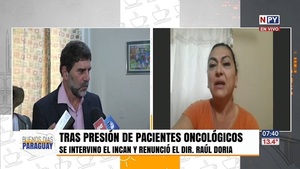 Pacientes oncológicos afirman que con Doria no tenían "trato, empatía y calidez humana" - Noticias Paraguay