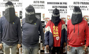 Obreros detenidos por robo de cables de edificio en construcción de Flytec - La Clave