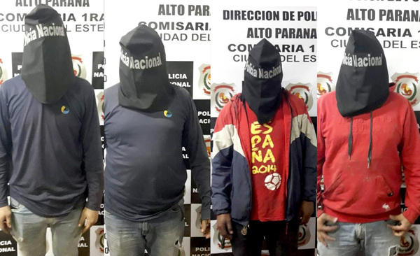 Obreros detenidos por robo de cables de edificio en construcción de Flytec - La Clave