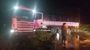 Camionero alcoholizado puso en peligro a conductores sobre Ruta PY06