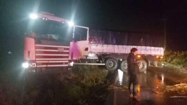 Camionero alcoholizado puso en peligro a conductores sobre Ruta PY06