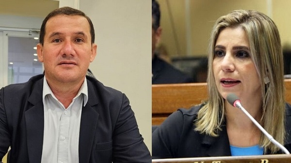 Desafuero de Roya Torres y Cleto Giménez recibe dictamen a favor en Diputados - Noticias Paraguay