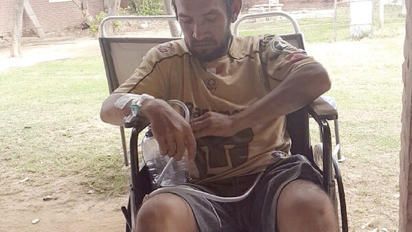 Peón viajó casi 7 horas en micro con 3 costillas rotas