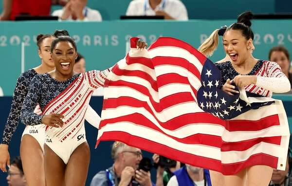 Biles conduce a Estados Unidos al oro por equipos; históricas medallas de Italia y Brasil - Polideportivo - ABC Color