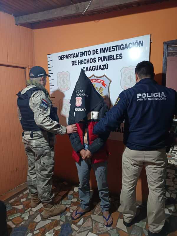 En Caaguazú, detienen a presunto autor de feminicidio ocurrido en Minga Guazú - Unicanal