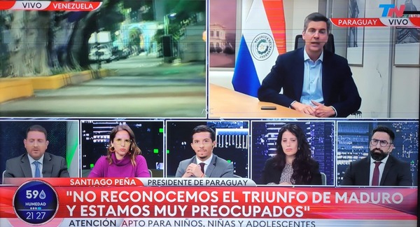 Paraguay no reconoce triunfo de Maduro. Peña califica de “tragedia” la situación - ADN Digital