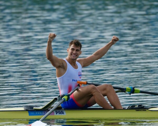 Javier Insfrán hace historia para el remo paraguayo