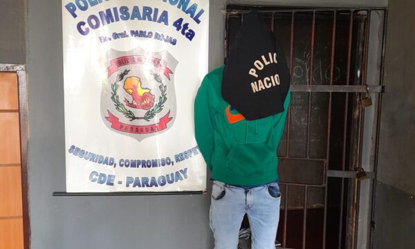 Detienen a brasileño por robo a estudiante