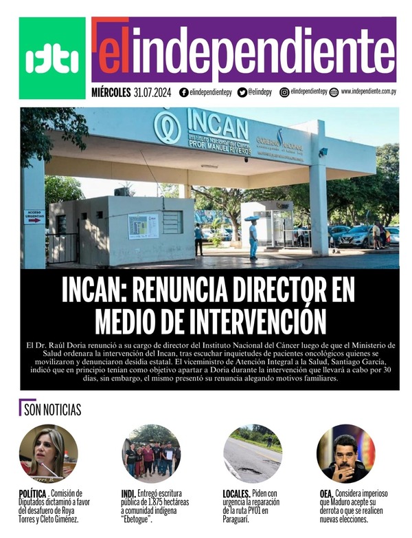 31-07-24 - El Independiente