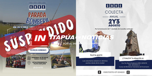 ESTE FIN DE SEMANA SE REALIZA LA GRAN COLECTA DE LOS BOMBEROS DE VOLUNTARIOS DE ENCARNACIÓN - Itapúa Noticias