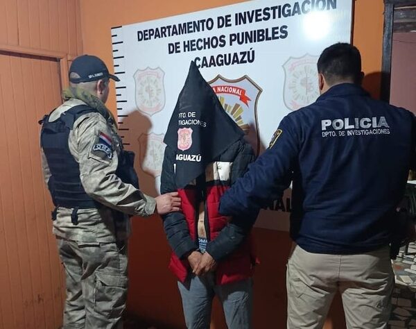 Atrapan a feminicida que ahorcó a su pareja en Minga Guazú