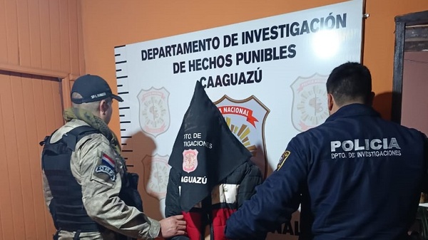 Detienen en Caaguazú a presunto feminicida que mató a su pareja en Minga Guazú - Noticias Paraguay