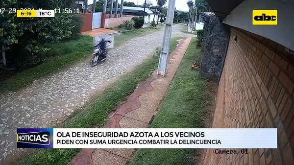 Lambaré: Ola de inseguridad azota a los vecinos - ABC Noticias - ABC Color